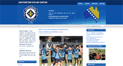 Desktop Screenshot of heathertonutd.com.au